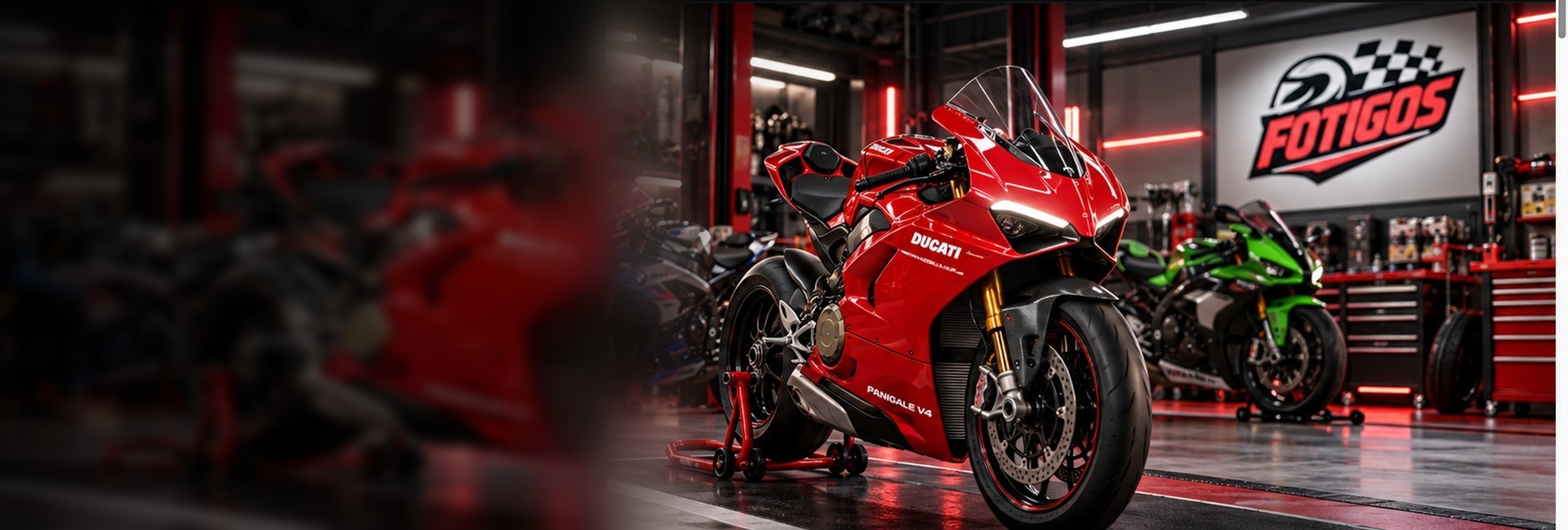 Fotigos Special Parts workshop με Ducati Panigale V4